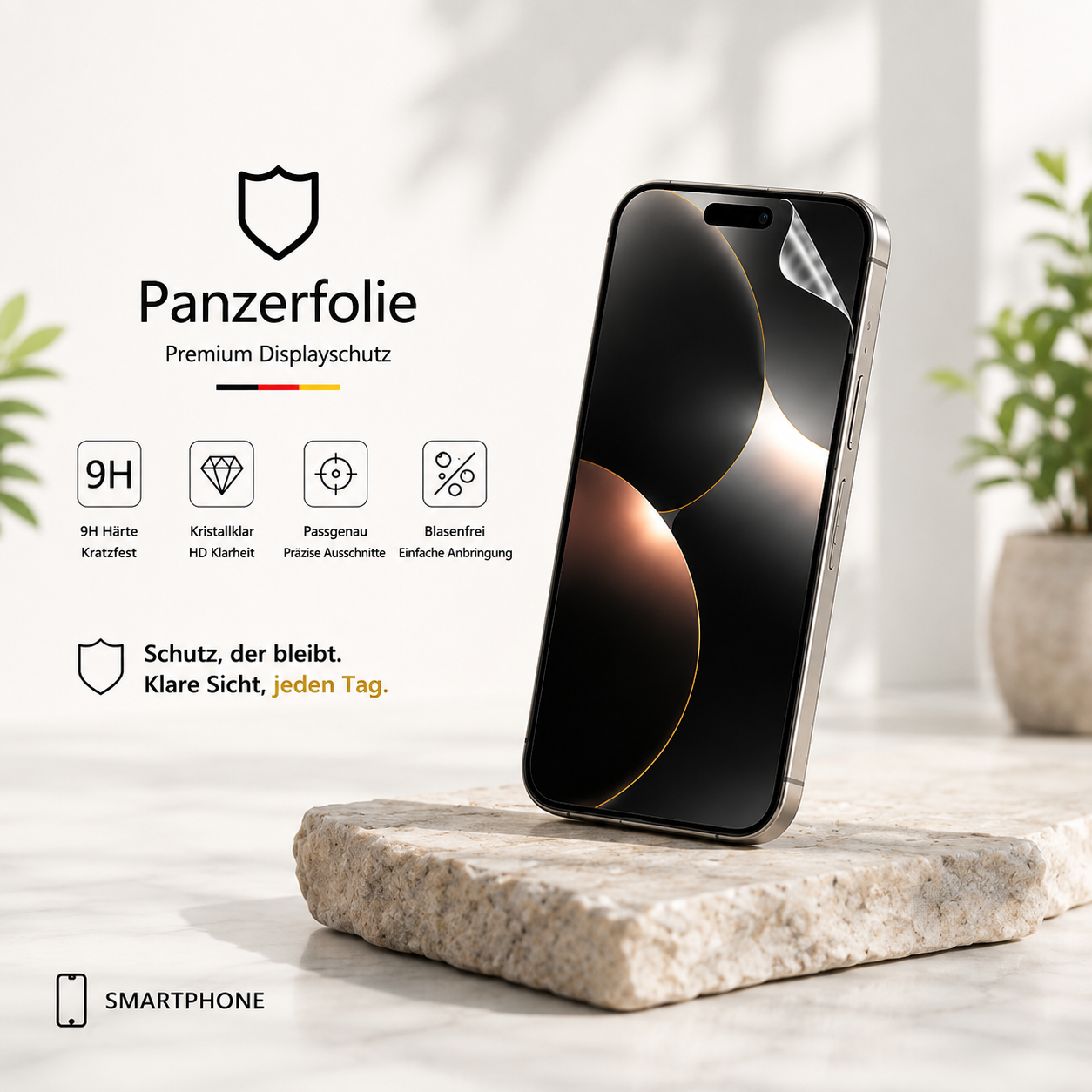 Panzerfolie für Handy – Premium Displayschutz mit klarer Schutzfolie